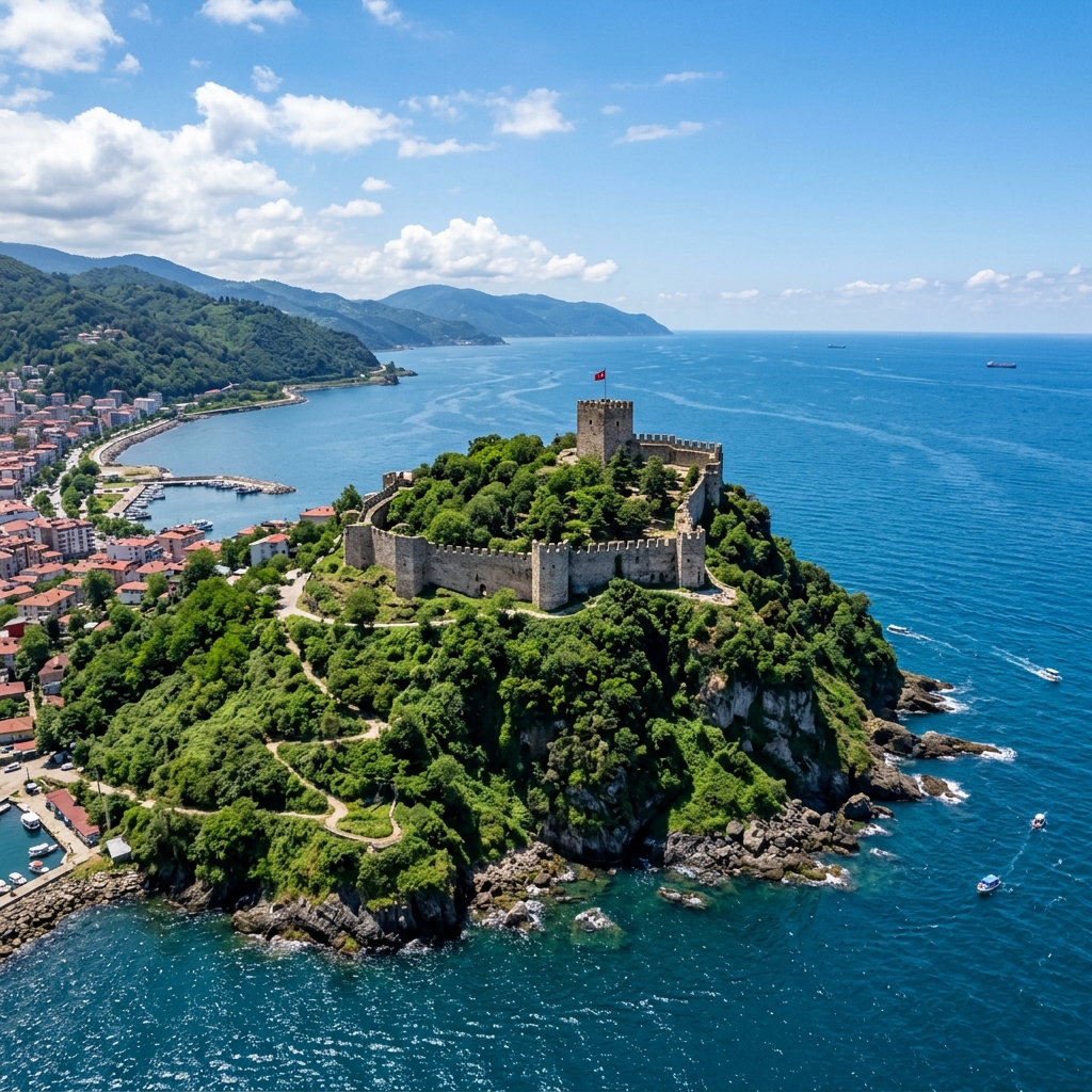 Giresun Kalesi Ziyaretçi Akınına Uğruyor